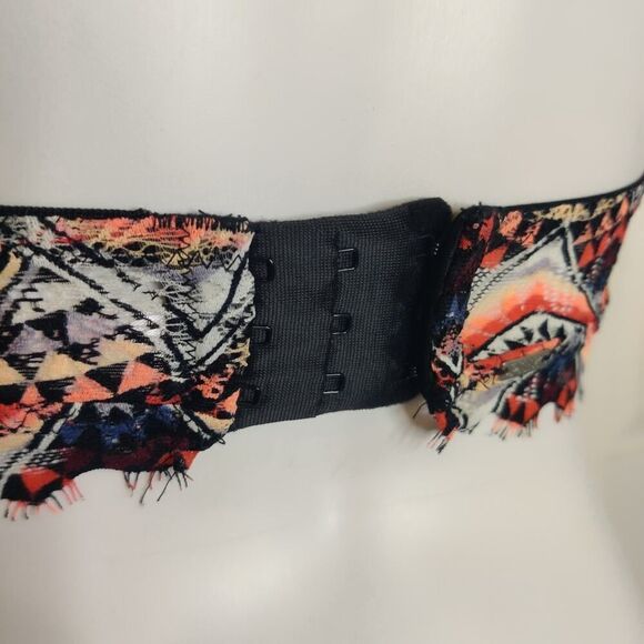 Victoria's Secret PINK printed lace bralette lightly lined sz XS - Picture 8 of 10